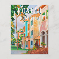 Roseau, la ville tropicale de la Dominique