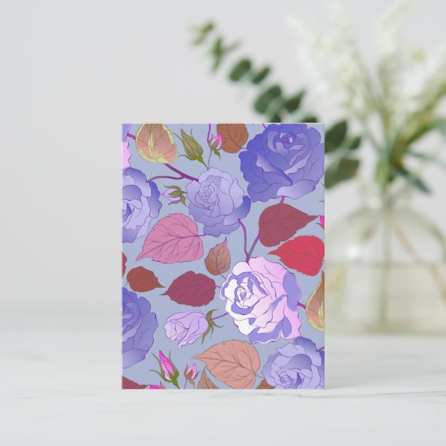 Carte Postale Roses 29 (Debout devant)