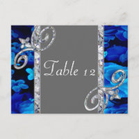 Roses Bleus brillants et Mariage  Diamants CST2
