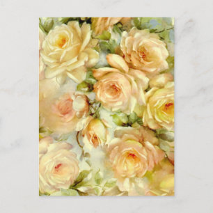 Carte Postale Roses de la paix