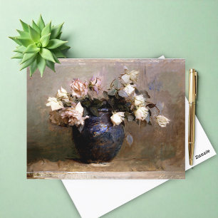 Carte Postale Roses par Abbott Handerson Thayer