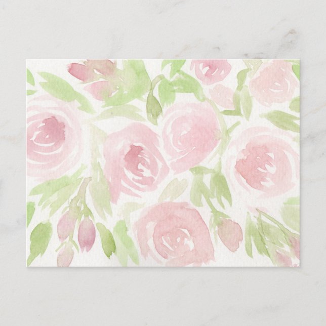 Carte Postale Roses Roses (Devant)