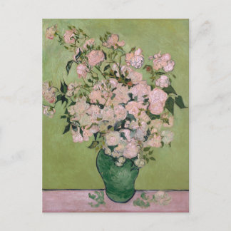 Carte Postale Roses roses (F682) Van Gogh Art