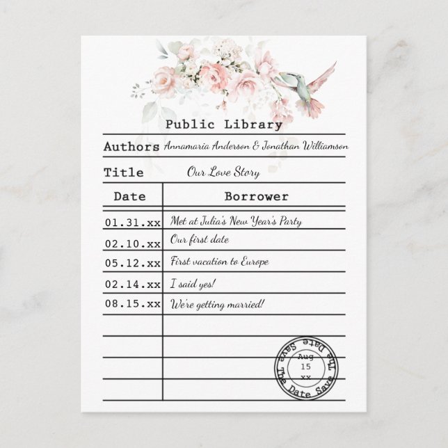 Carte Postale Roses Roses Roses Roses Roses Roses Vertes Feuille (Devant)