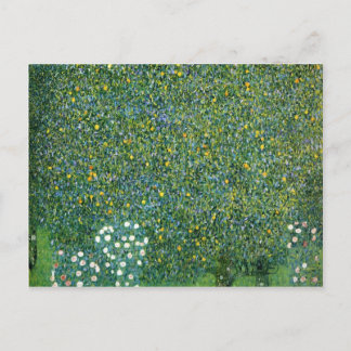 Carte Postale Roses sous les arbres mignons