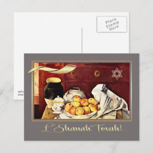 Carte Postale Rosh Hashanah   Nouvel An Juif Beaux-Arts 