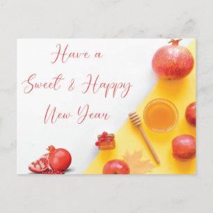 Carte Postale Rosh Hashanah Shana Tova Jour de l'An juif