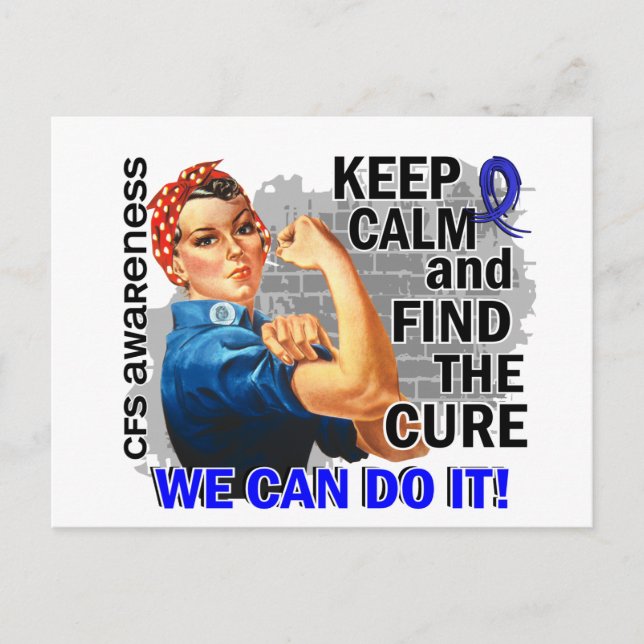 Carte Postale Rosie Conserver le calme CFS.png (Devant)