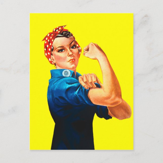 Carte Postale Rosie the Riveter - We can do it, Cultural Icon (Devant)