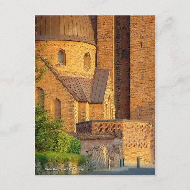 Carte Postale Roskilde Dome, Denmark Postcard (Devant)