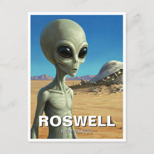 Carte Postale Roswell Alien du Mexique