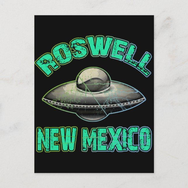 Carte Postale Roswell, Nouveau-Mexique (Devant)