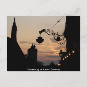 Carte postale Rothenburg