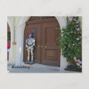 Carte Postale Rothenburg, Allemagne