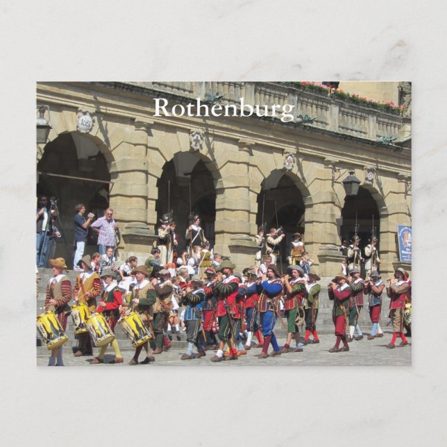 Carte Postale Rothenburg, Allemagne (Devant)