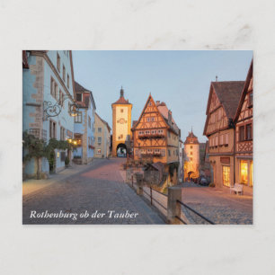Carte Postale Rothenburg ob der Tauber