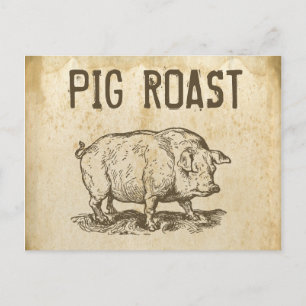 Carte Postale Rôti de porc