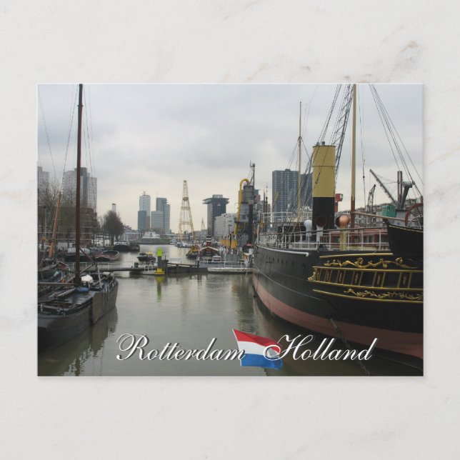 Carte postale Rotterdam Holland (Devant)