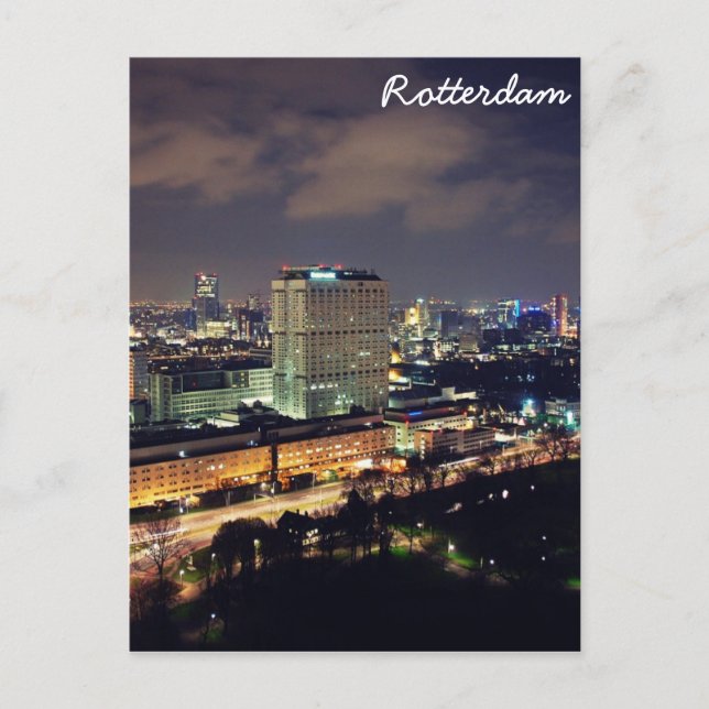 Carte Postale Rotterdam, Pays-Bas (Devant)