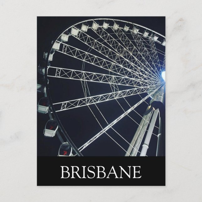 Carte Postale roue brisbane (Devant)