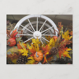 Carte Postale Roue d'automne