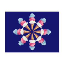 ROUE DE CONE CRÈME GLACE PAR SHARON SHARPE