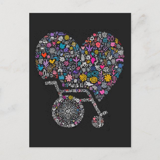 Carte Postale Roue de nombreuses vies (Devant)