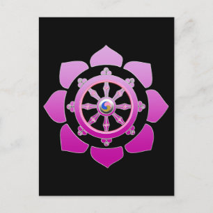 Carte Postale Roue du Dharma