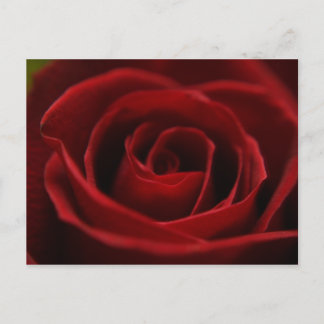 Carte postale rouge