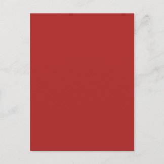 Carte Postale Rouge