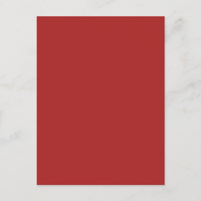 Carte Postale Rouge (Devant)