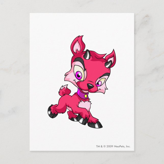 Carte Postale Rouge Ixi (Devant)
