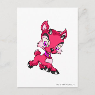 Carte Postale Rouge Ixi