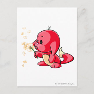 Carte Postale Rouge Kacheek