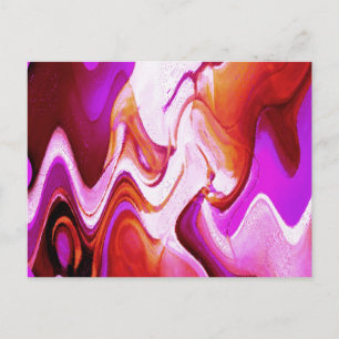 Carte Postale Rouge pourpre