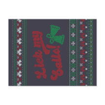 Rouge Vert Lick Mes Boules Villant Noël