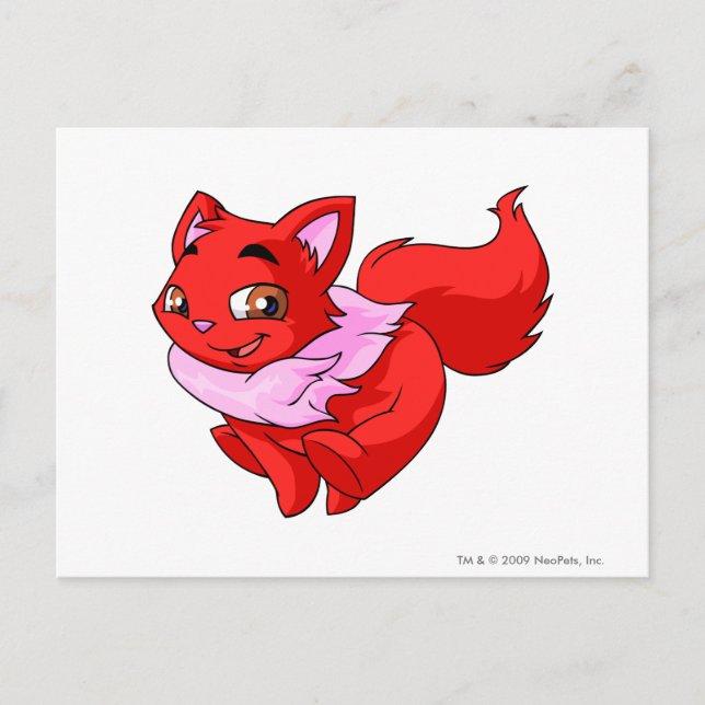 Carte Postale Rouge Wocky (Devant)