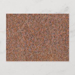 Carte Postale Rouille foncée