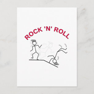 Carte Postale Rouleau Rock 'N'