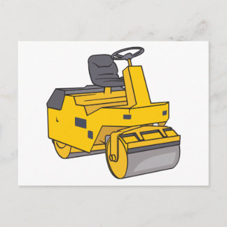 Carte Postale rouleau routier