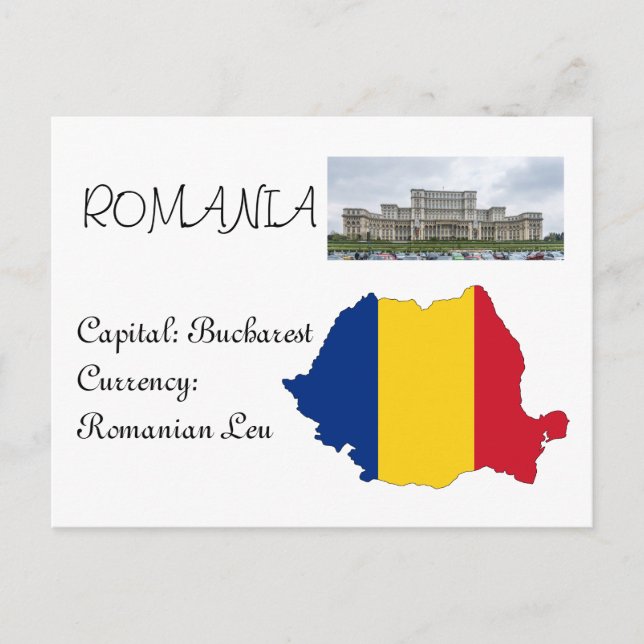 Carte Postale Roumanie (Devant)