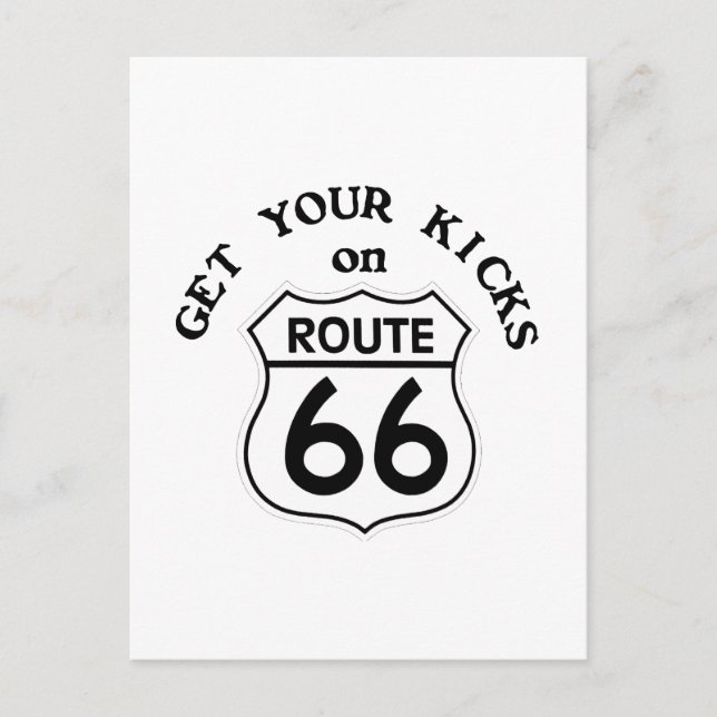 Carte Postale route66 (Devant)