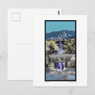 Carte Postale Route 100, Vermont