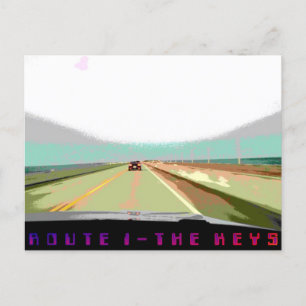 Carte Postale Route 1, Floride