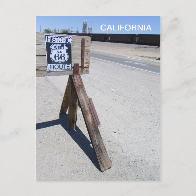 Carte postale Route 66 ! (Devant)