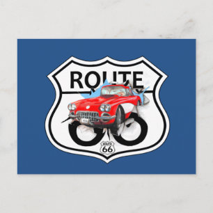 Carte Postale Route 66