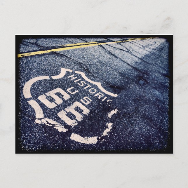 Carte Postale Route 66 (Devant)