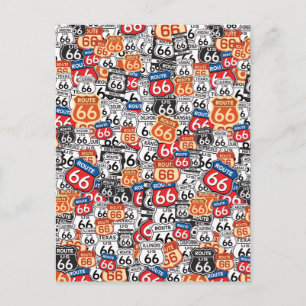 Carte Postale Route 66