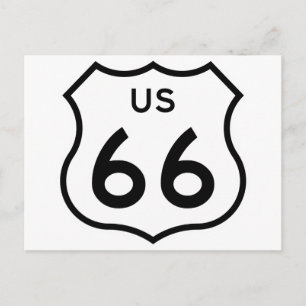 Carte Postale Route 66