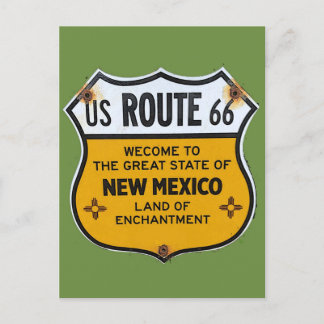 Carte Postale Route 66 New Mexico Travel